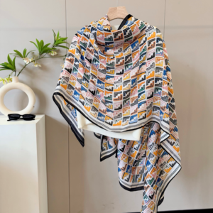 Fendi Square scarf NO:SF2024 Material:Satin