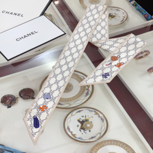 Chanel Ribbon scarf NO:SS319 Material:Satin