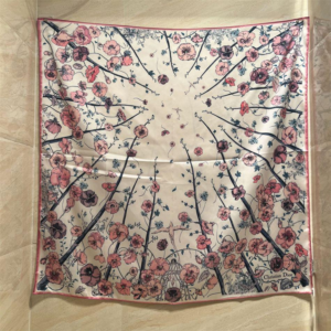 Dior Square scarf NO:SF1025 Material:real silk