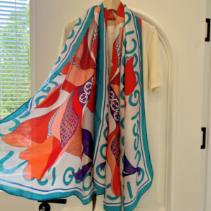 Gucci Square scarf NO:SF2031 Material:Satin