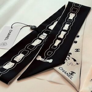 Chanel Ribbon scarf NO:SS227 Material:Satin