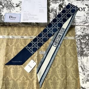 Dior Ribbon scarf NO:SS217 Material:Satin