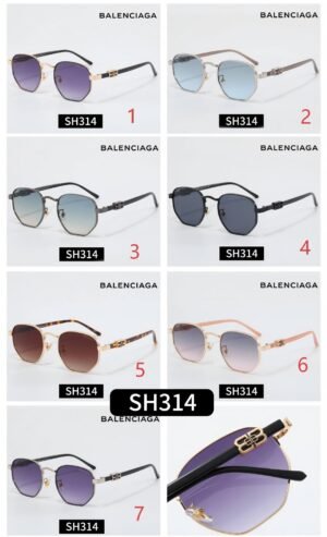Balenciaga Sunglass NO:ZESH314 Material:Pc Resin