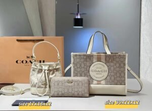 Coach Combination bag NO:YC-059-1 Material:Microfiber leather