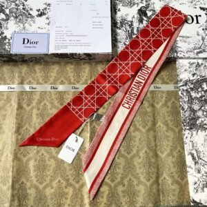 Dior Ribbon scarf NO:SS215 Material:Satin
