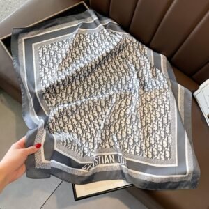 Dior Square scarf NO:SF036 Material:Satin