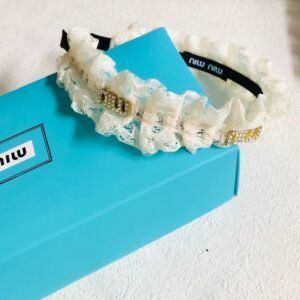 Miu miu Hair band NO:FG420-1 Material:Poly