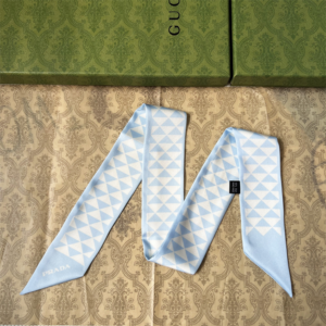 Prada Ribbon scarf NO:SS36 Material:Satin