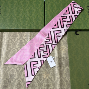 Fendi Ribbon scarf NO:SS77 Material:Satin