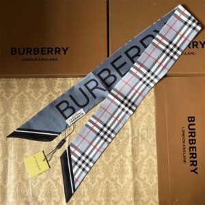 Burberry Ribbon scarf NO:SS283 Material:Satin