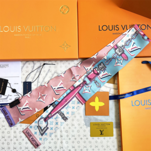 Louis vuitton Ribbon scarf NO:SS345 Material:Satin