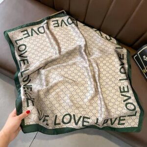 Gucci Square scarf NO:SF060-1 Material:Satin