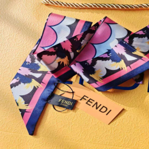 Fendi Ribbon scarf NO:SS323 Material:Satin