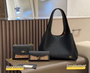 Coach Combination bag NO:YC-065 Material:Microfiber leather