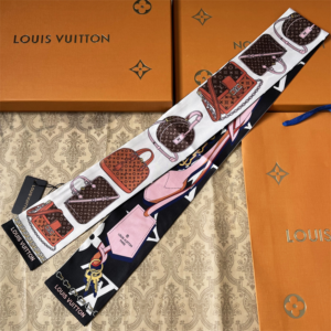 Louis vuitton Ribbon scarf NO:SS222 Material:Satin