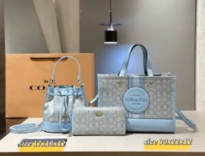 Coach Combination bag NO:YC-059-2 Material:Microfiber leather