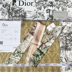 Dior Ribbon scarf NO:SS25 Material:Satin