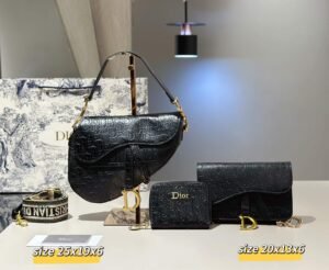Dior Combination bag NO:YC-060-7 Material:Microfiber leather