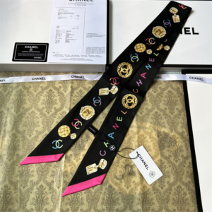 Chanel Ribbon scarf NO:SS213 Material:Satin