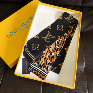Louis vuitton Ribbon scarf NO:SS110 Material:Satin