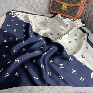 Chanel Square scarf NO:SF072 Material:Satin
