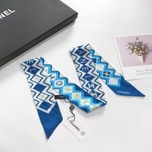 Chanel Ribbon scarf NO:SS286 Material:Satin