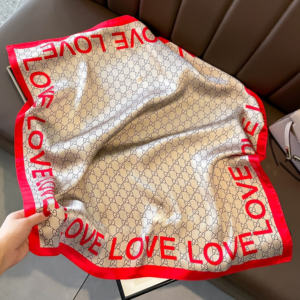Gucci Square scarf NO:SF060 Material:Satin