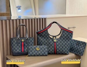 Gucci Combination bag NO:YC-095 Material:Microfiber leather