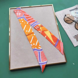 Hermes Ribbon scarf NO:SS121 Material:Satin