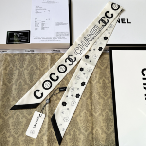 Chanel Ribbon scarf NO:SS201 Material:Satin
