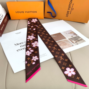 Louis vuitton Ribbon scarf NO:SS368 Material:Satin
