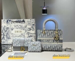 Dior Combination bag NO:YC-060-6 Material:Microfiber leather