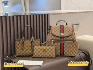 Gucci Combination bag NO:YC-082 Material:Microfiber leather