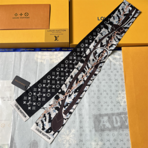 Louis vuitton Ribbon scarf NO:SS376 Material:Satin