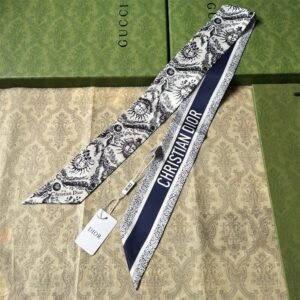 Dior Ribbon scarf NO:SS382-1 Material:Satin