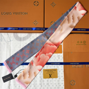 Louis vuitton Ribbon scarf NO:SS65 Material:Satin