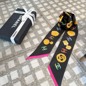 Chanel Ribbon scarf NO:SS362 Material:Satin
