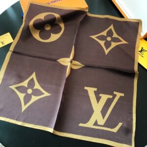 Louis vuitton Square scarf NO:SF040 Material:Satin