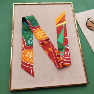 Hermes Ribbon scarf NO:SS123 Material:Satin