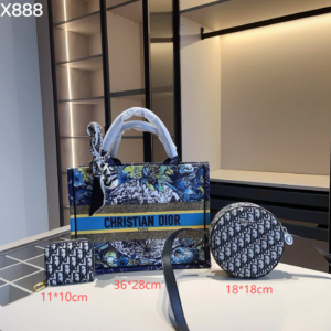 Dior Combination bag NO:YC-X888 Material:Microfiber leather
