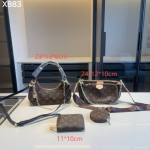 Louis vuitton Combination bag NO:YC-X883 Material:Microfiber leather
