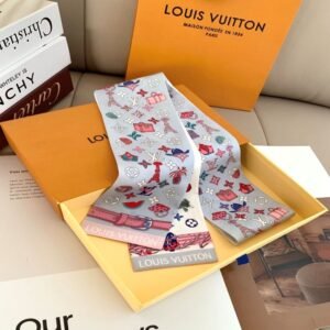 Louis vuitton Ribbon scarf NO:SS290 Material:Satin