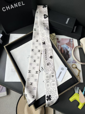 Chanel Ribbon scarf NO:SS380 Material:Satin