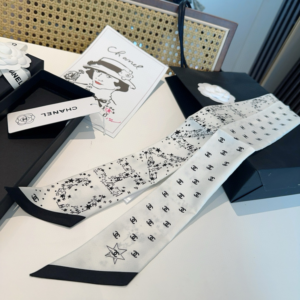 Chanel Ribbon scarf NO:SS322-1 Material:Satin
