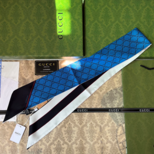 Gucci Ribbon scarf NO:SS152-2 Material:Satin