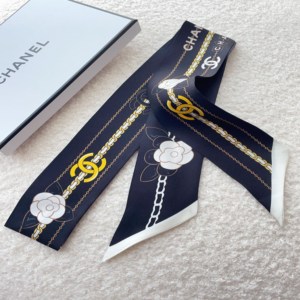 Chanel Ribbon scarf NO:SS88-2 Material:Satin