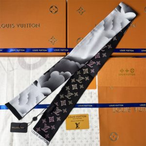 Louis vuitton Ribbon scarf NO:SS64 Material:Satin