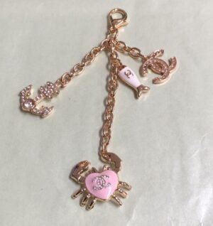 Chanel Chanel Key Chain - KYC-95 gold pink