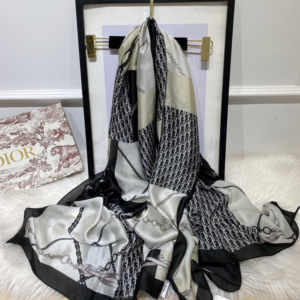 Dior Square scarf NO:SF052 Material:Satin