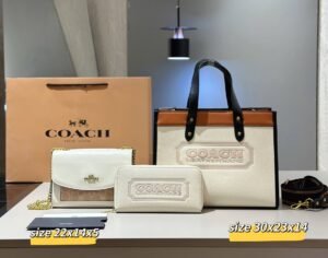 Coach Combination bag NO:YC-059-5 Material:Microfiber leather